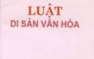 Luật Di sản văn hóa