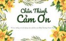 Thư cảm ơn