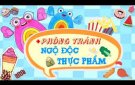 Bài tuyên truyền phòng chống ngộ độc thực phẩm