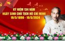 BÀI TUYÊN TRUYỀN KỶ NIỆM 134 NĂM NGÀY SINH CHỦ TỊCH HỒ CHÍ MINH (19/5/1890 -19/5/2024)
