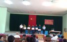 Xã Thọ Diên tổ chức Hội nghị tổng kết công tác Quốc phòng - An ninh năm 2018 và Diễn đàn công an lắng nghe ý kiến nhân dân