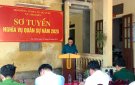 Hội đồng NVQS xã Thọ Diên: Tổ chức khám sơ tuyển nghĩa vụ quân sự năm 2025