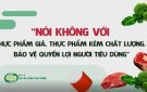 Bài tuyên truyền: Hãy là người tiêu dùng thông thái khi lựa chọn thực phẩm an toàn